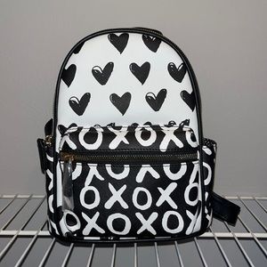 Small xoxo hearts bag